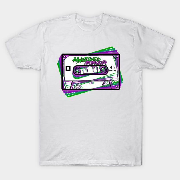 Abandoned Technology Cassette T-Shirt by ameliaajmiller@gmail.com